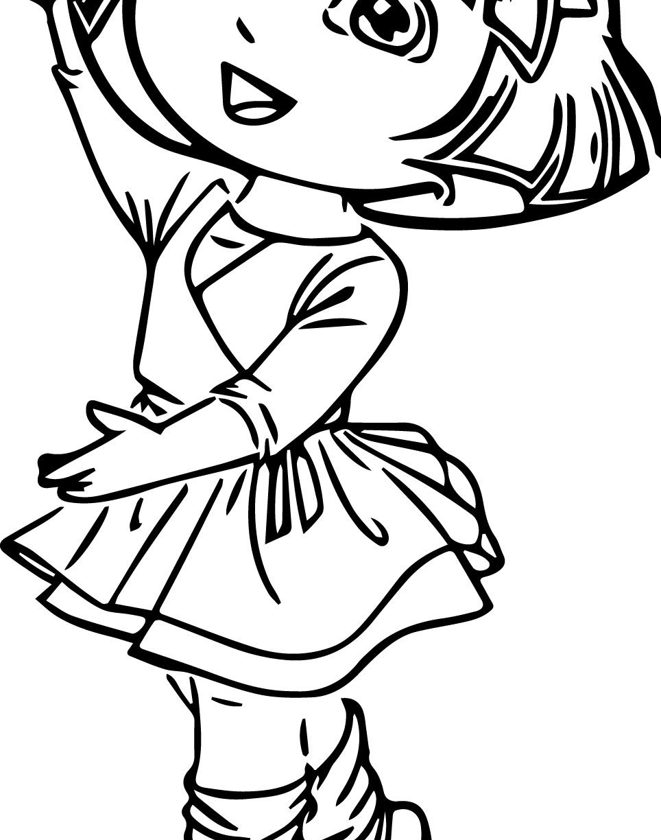 964x1224 Ballerina Coloring Pages For Childrens Books Coloring Page