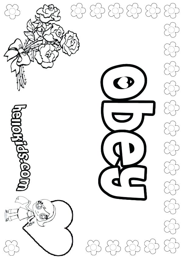 600x849 Children Obey Your Parents Coloring Page Child Obeying Parents