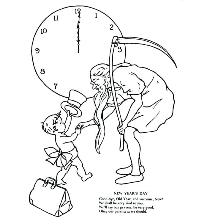 670x733 Unique Our Father Coloring Page And Father Time Coloring Page 41