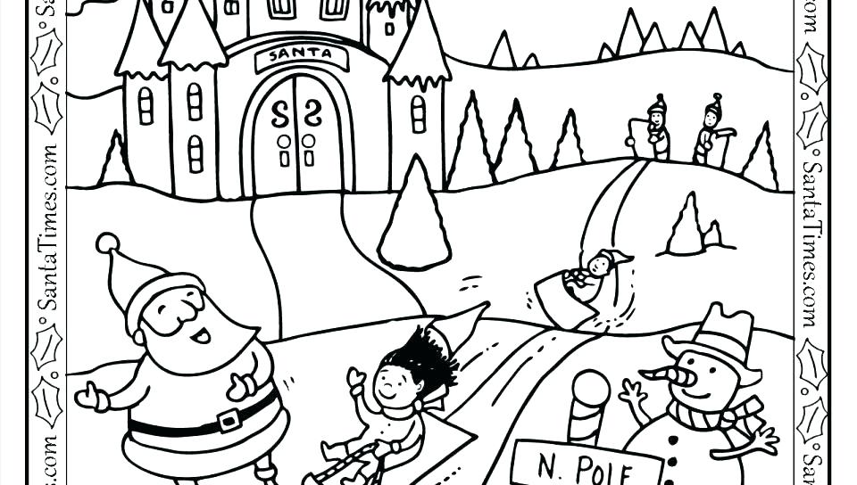 Children Of The World Coloring Page