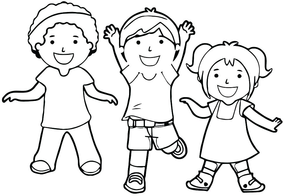 970x670 Children Coloring Pages Image Children Of The World Coloring Pages