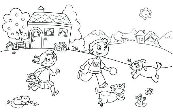 600x388 Coloring Pages Online For Adults Free Ideas Kids Playing Children