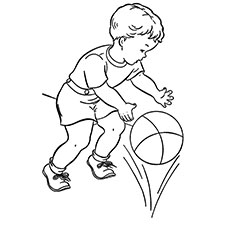 230x230 Top 20 Free Printable Basketball Coloring Pages Online