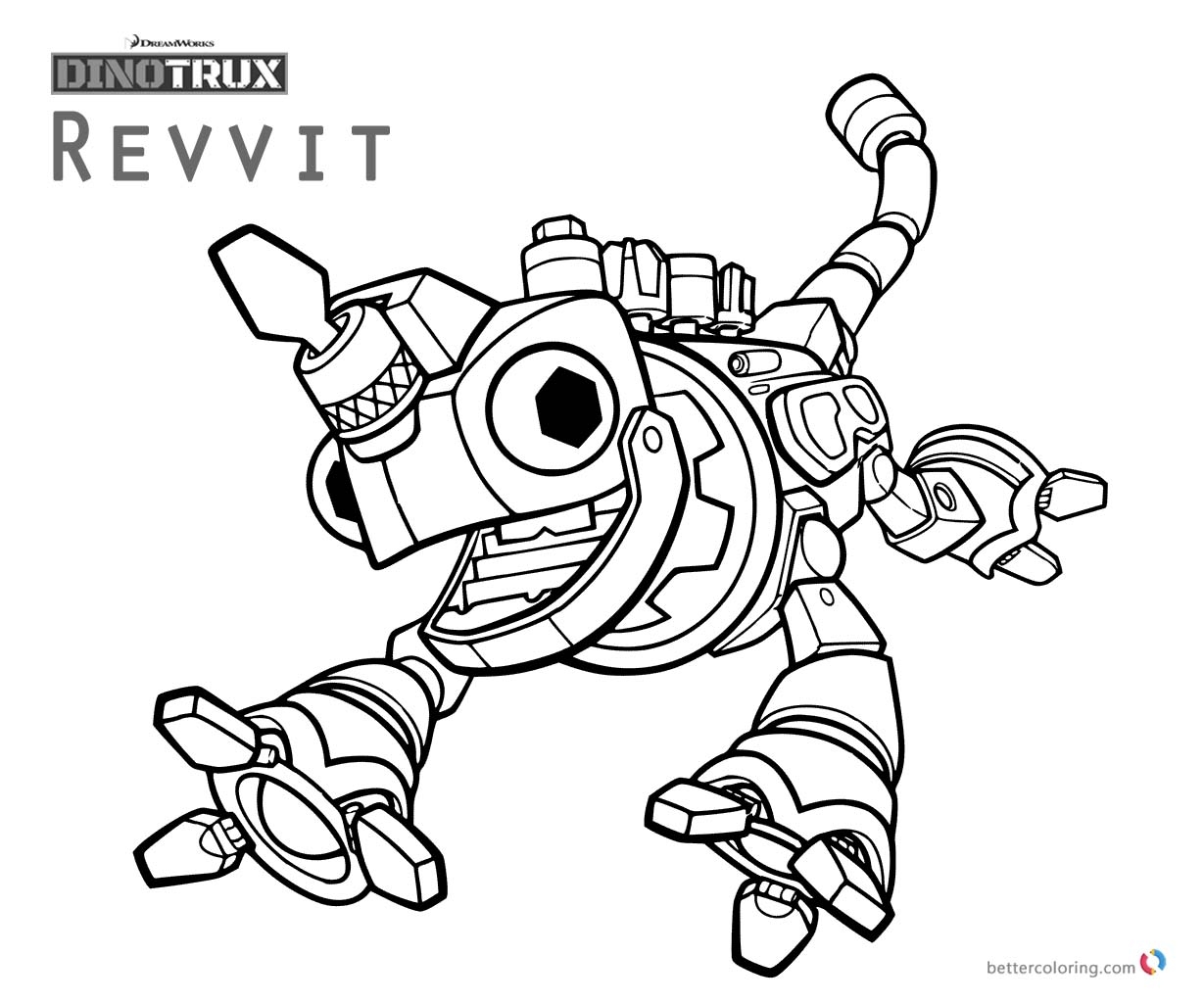 1229x1024 Awesome Dinotrux Coloring Pages For Toddler Collection Great