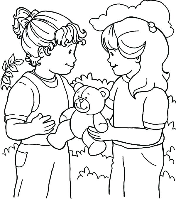 600x678 Sharing Coloring Pages Coloring Pages Coloring Pages Printable