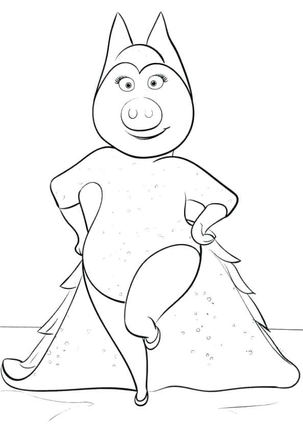 593x832 Coloring Page Choir Choir Choir Coloring Page Choir Singing In