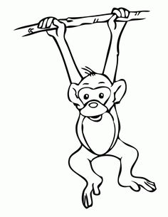 236x305 Monkey Coloring Pages At The Zoo Children's Ministry Curriculum