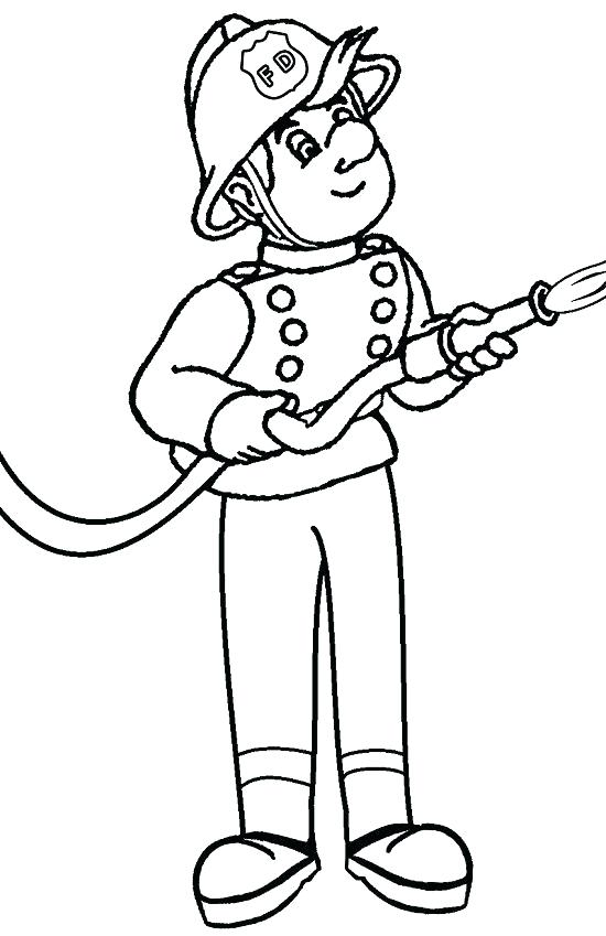 550x849 Fireman Coloring Pages Image Fireman Colouring Colouring Pages