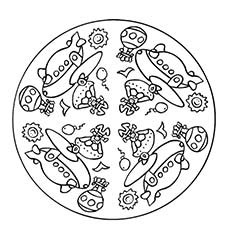 230x230 Top 25 Mandala Coloring Pages For Your Little Ones