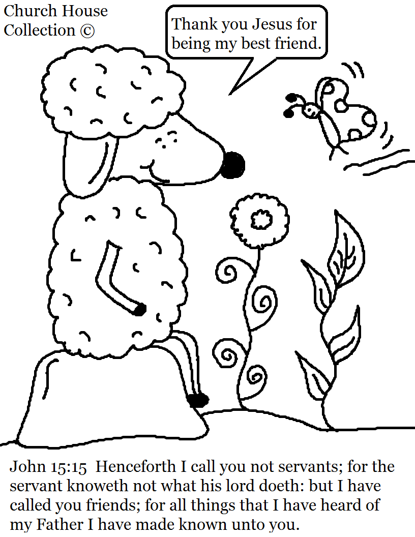 816x1056 John 1515 Sheep Coloring Page