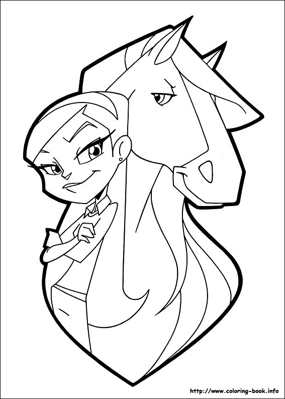 567x794 Horseland Coloring Picture Coloring Coloring Books