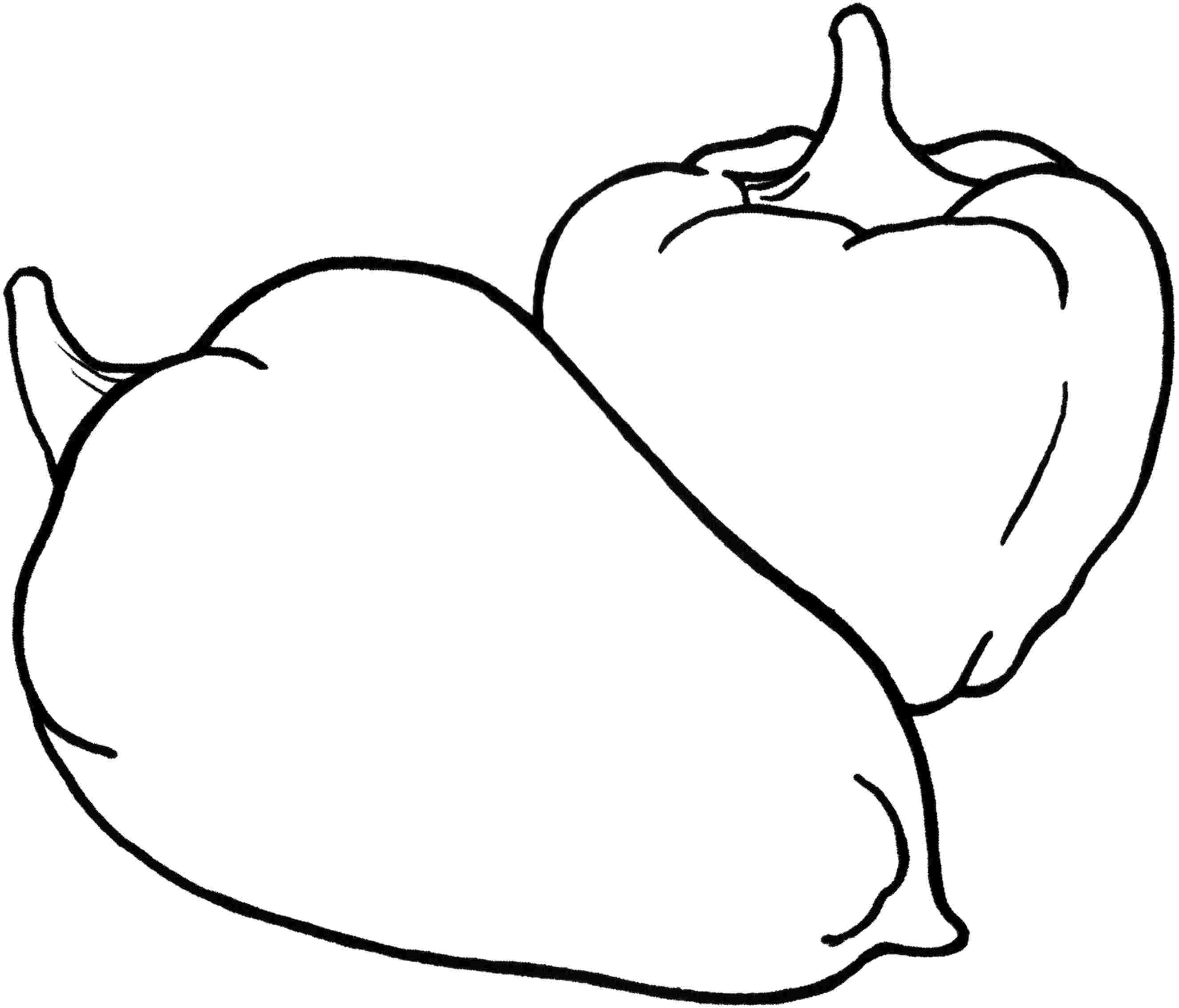 2649x2265 Chili Peppers Vegetables Coloring Pages For Kids Fresh Ve Able