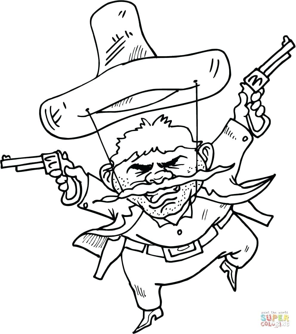 992x1119 Coloring Page ~ Sombrero Coloring Page Mariachi Chili Pepper