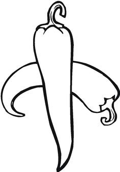 236x337 Vegetable Chili Vegetable Coloring Pages