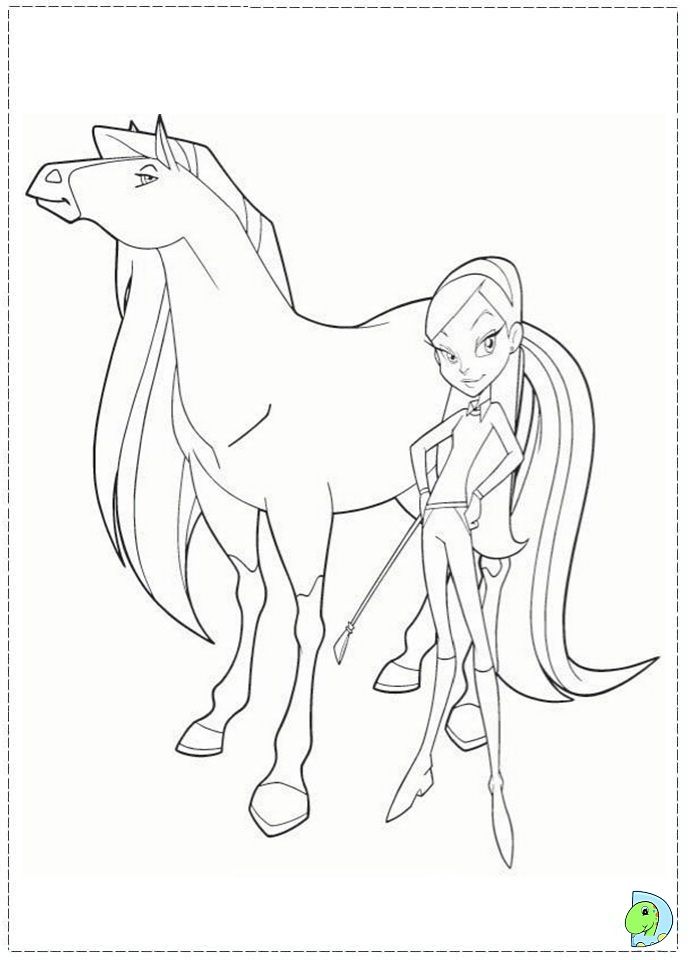 691x960 Coloring 03horseland Coloring Pages 10