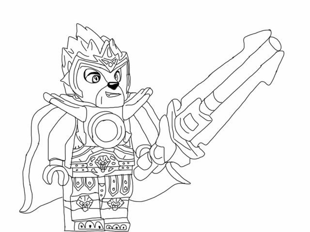 640x480 Coolest Chima Coloring Pages To Print
