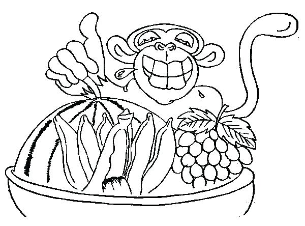 600x444 Chimpanzee Coloring Page Chimpanzee Coloring Baby Chimpanzee