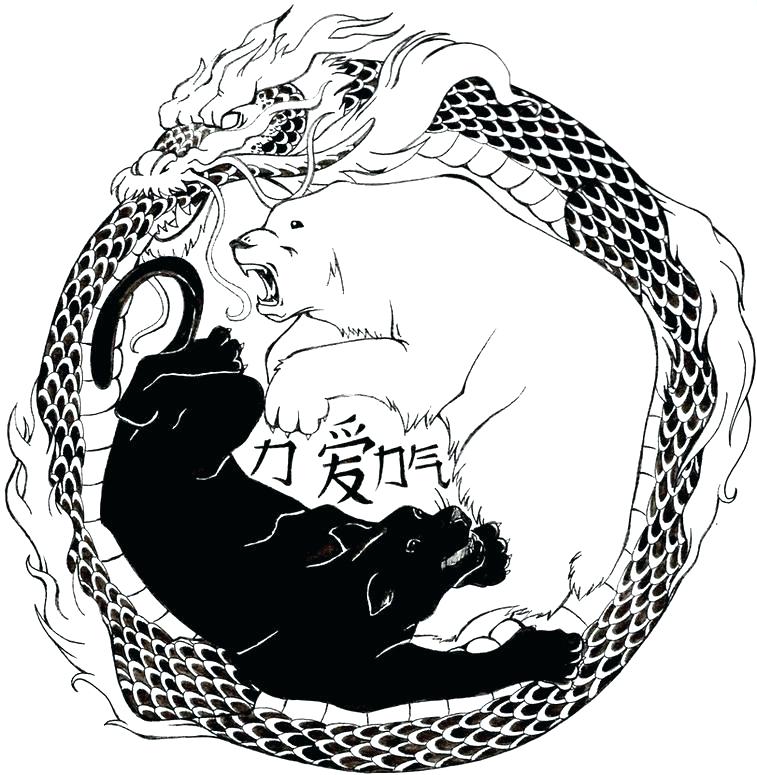 757x775 Chinese Coloring Pages Coloring Pages Adult Coloring Page Tattoo
