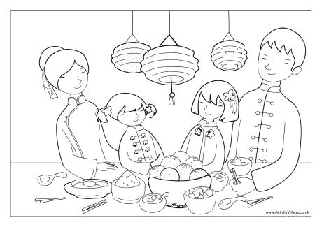 460x325 Chinese Coloring Pages Colour By Letters Color Number Coloring