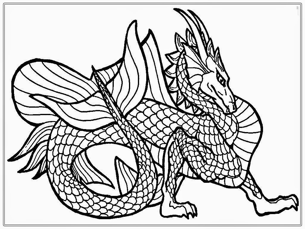 1024x768 Chinese Dragon Coloring Pages To And Print For Free New Coloring