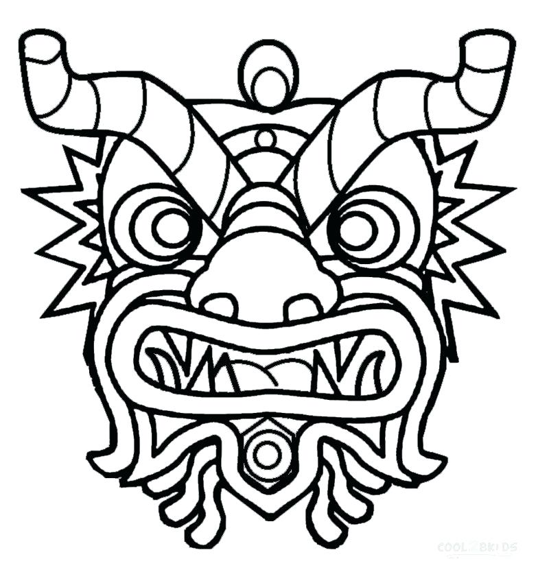 800x850 Chinese New Year Dragon Coloring Page New Year Dragon Coloring