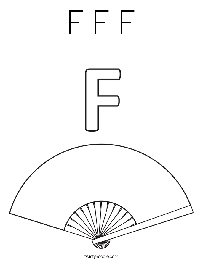 685x886 F F F Coloring Page