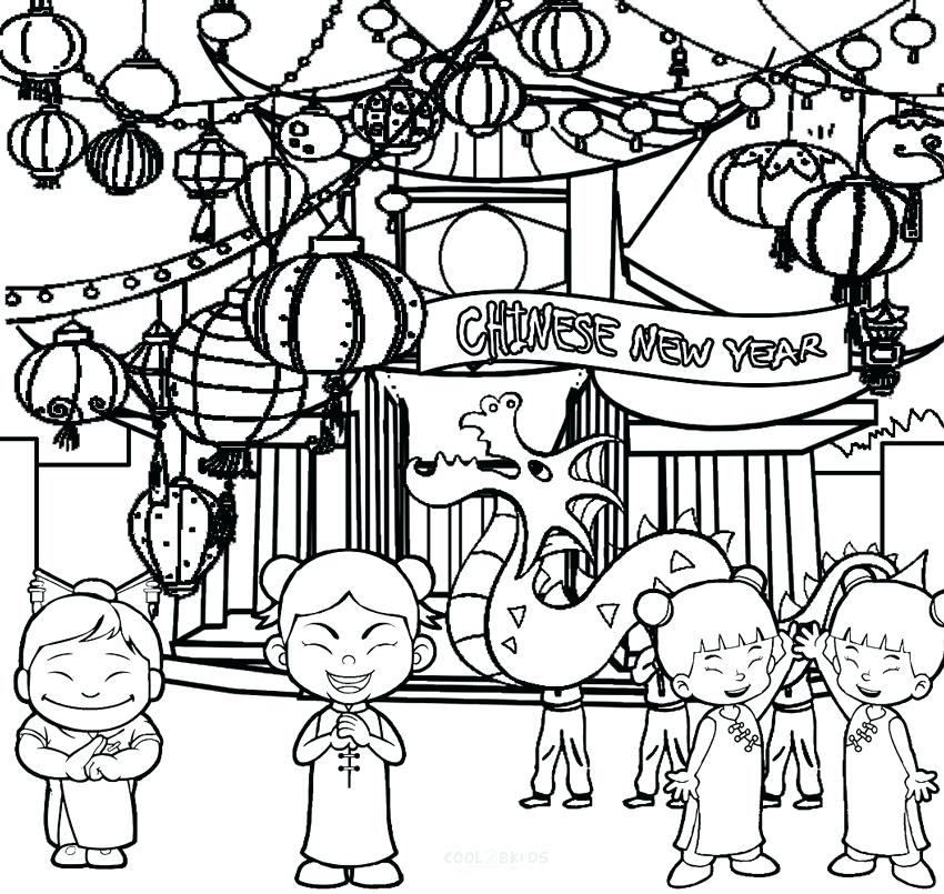 850x805 Astounding Inspiring Chinese Food Coloring Pages Best Of New Year