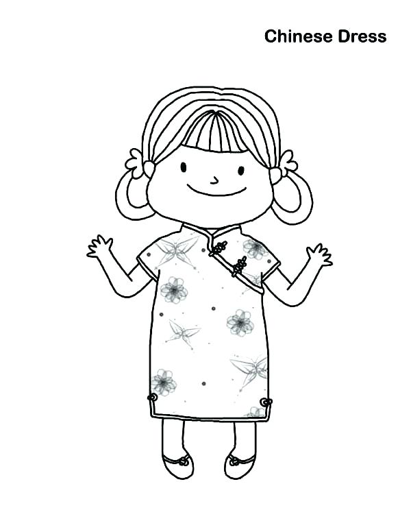600x776 Little Girl Coloring Pages Little Girl Coloring Pages Little Girl