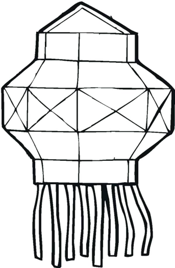 600x918 Chinese Lantern Coloring Page New Year Coloring Pages New Year