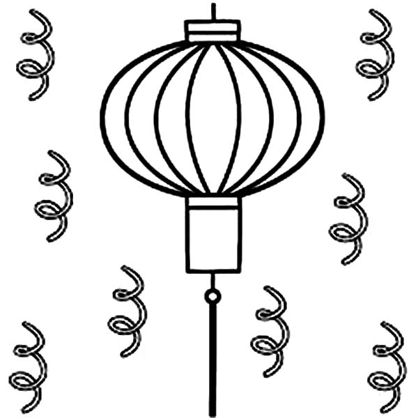 600x600 Chinese New Year Coloring Pages