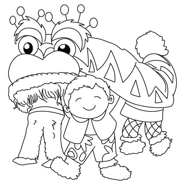 600x600 Gorgeous Design Chinese New Year Coloring Page Lanterns Pages