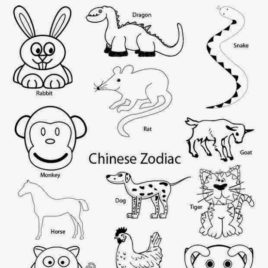268x268 Chinese New Year Coloring Pages Year Of The Horse Archives