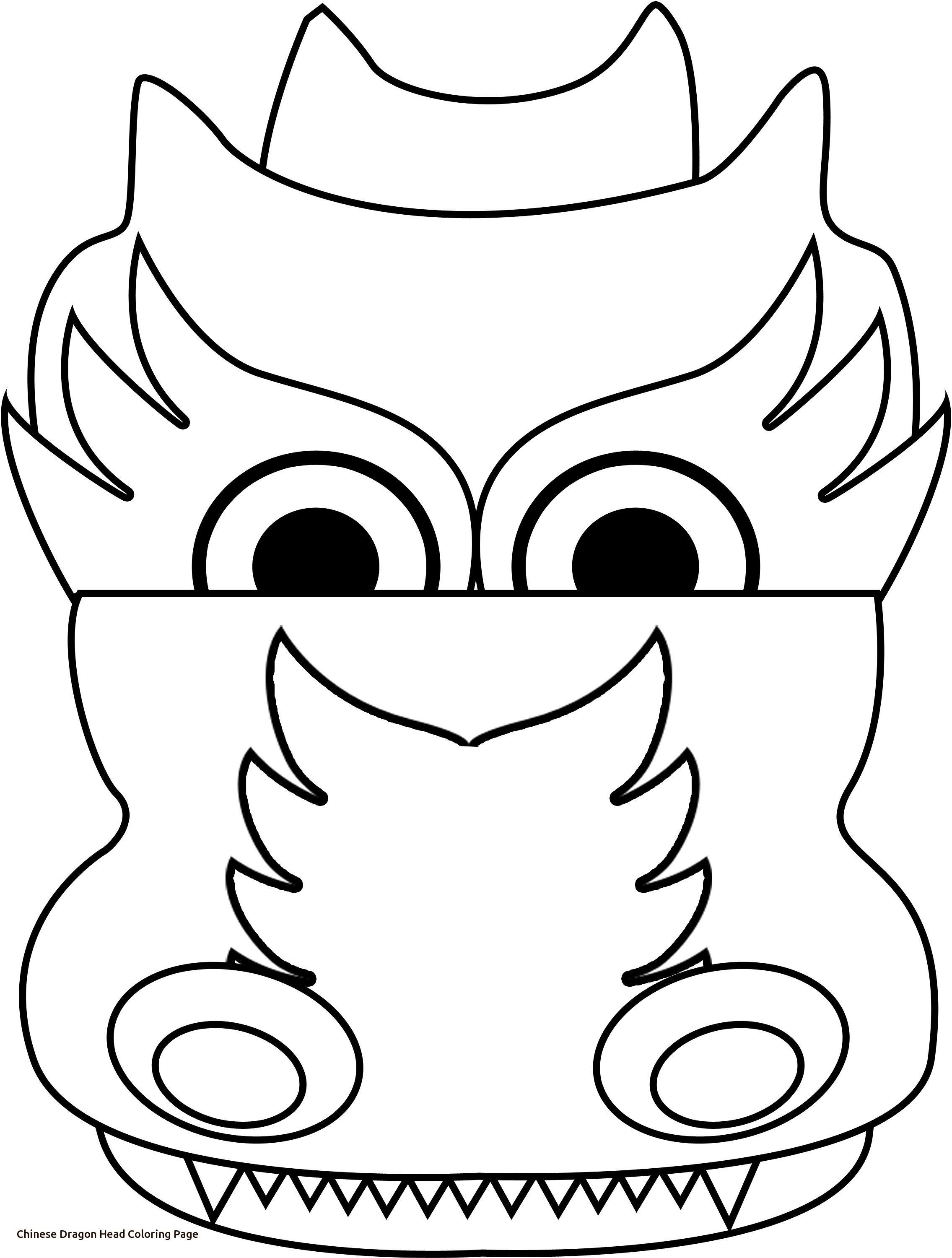 2271x3000 Chinese New Year Dragon Coloring Pages Beautiful Head Page Clipart