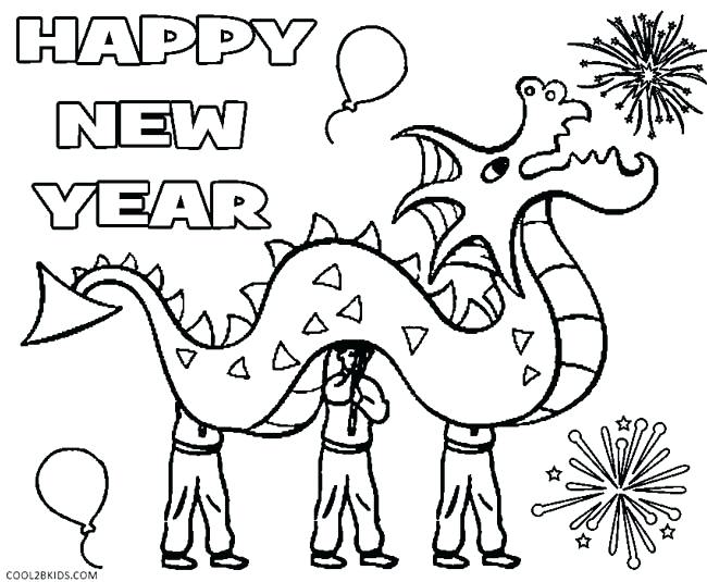 650x535 New Years Coloring Sheets Chinese New Year Coloring Pages