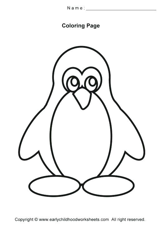 520x730 Penguins Coloring Page Cute Baby Penguin Coloring Pages Club