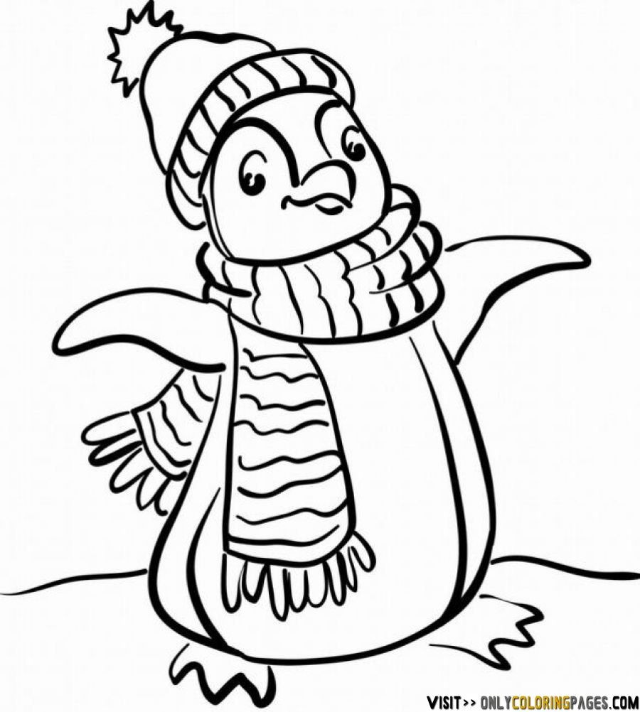 900x1002 Unique Penguin Coloring Pages 35 On Coloring For Kids With Penguin