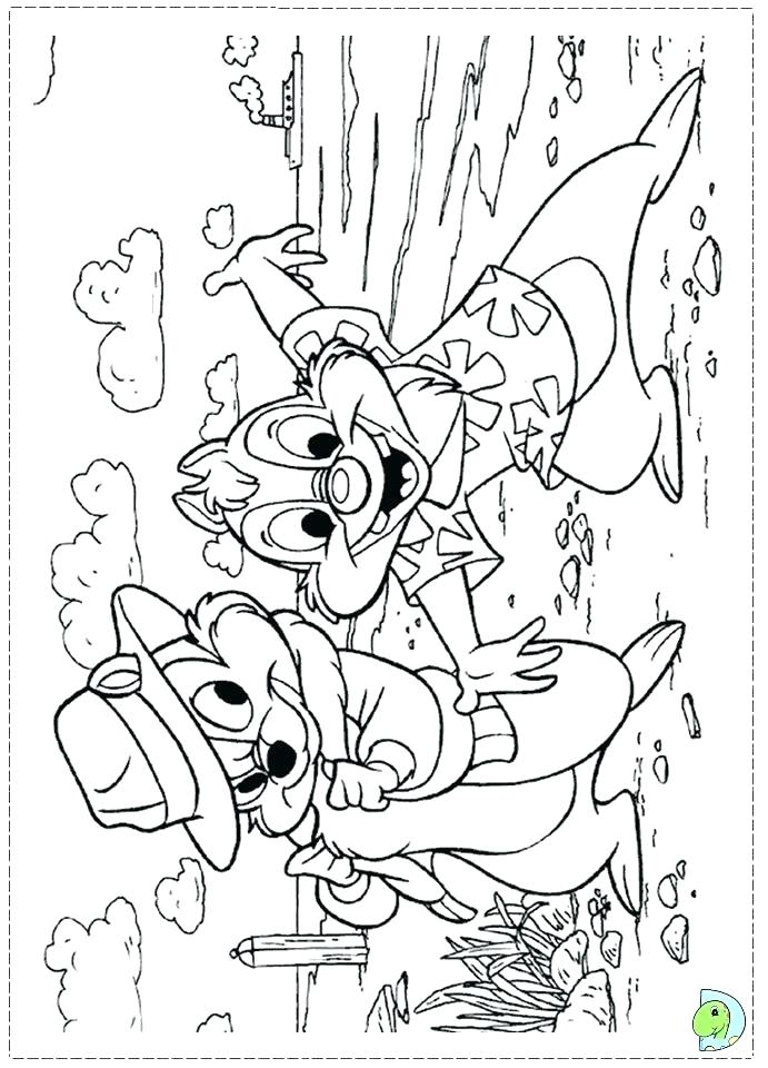 691x960 Chip N Dale Coloring Pages Chip Dale Coloring Pages Chip