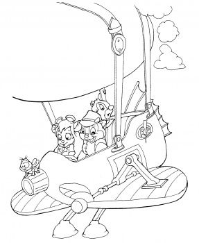 287x350 Chip Amp Dale Rescue Rangers