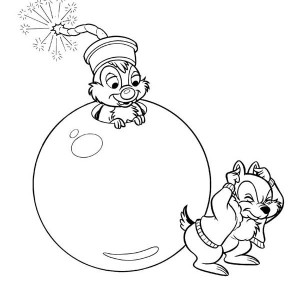 300x300 Chip And Dale Coloring Page For Kids Chip And Dale Coloring Page