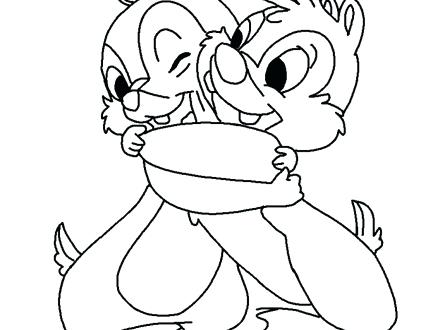 440x330 Chip And Dale Coloring Pages Chip And Dale Coloring Pages Chip