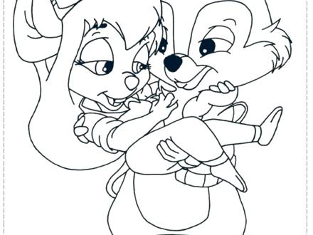 440x330 Chip And Dale Coloring Pages Chip Dale Coloring Pages Chip Dale
