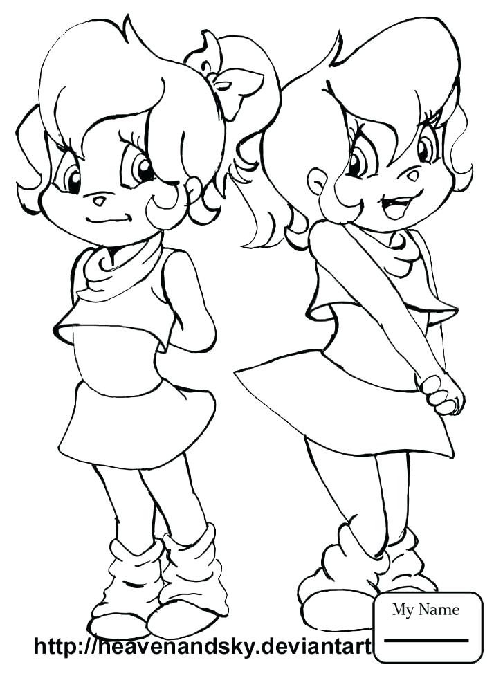 714x977 The Chipettes Coloring Pages And The Coloring Pages Image Search