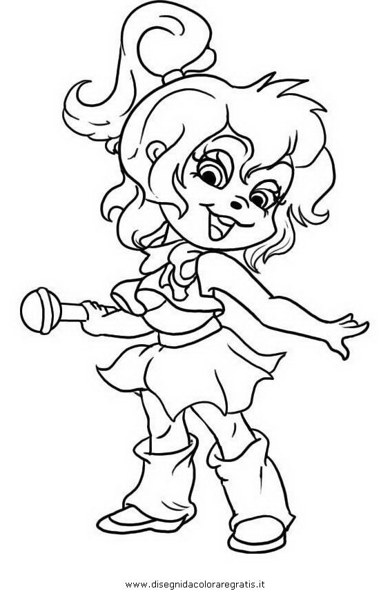 565x860 Alvin And The Chipmunks And The Chipettes Coloring Pages Image