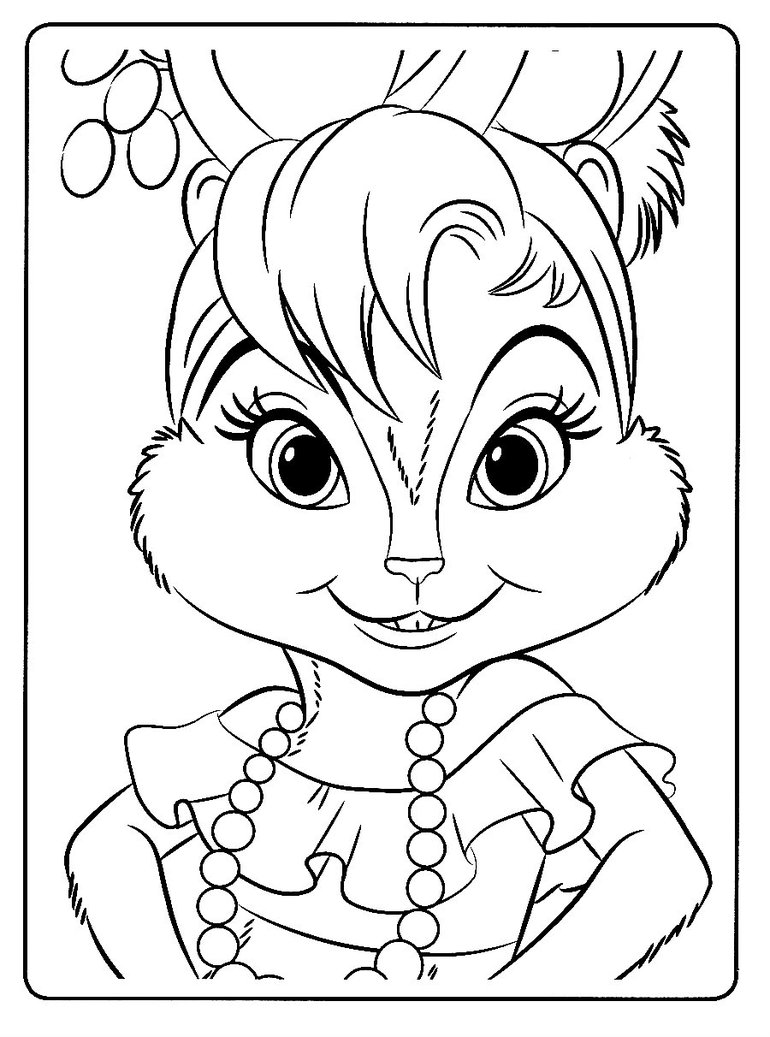 770x1037 Amazing The Chipettes Coloring Pages Nice Colorings Design Gallery