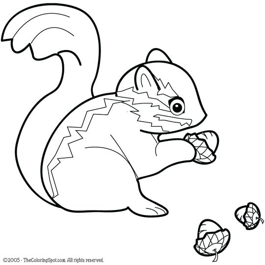 540x540 Chipmunks Coloring Pages Chipmunk Coloring Pages Alvin And
