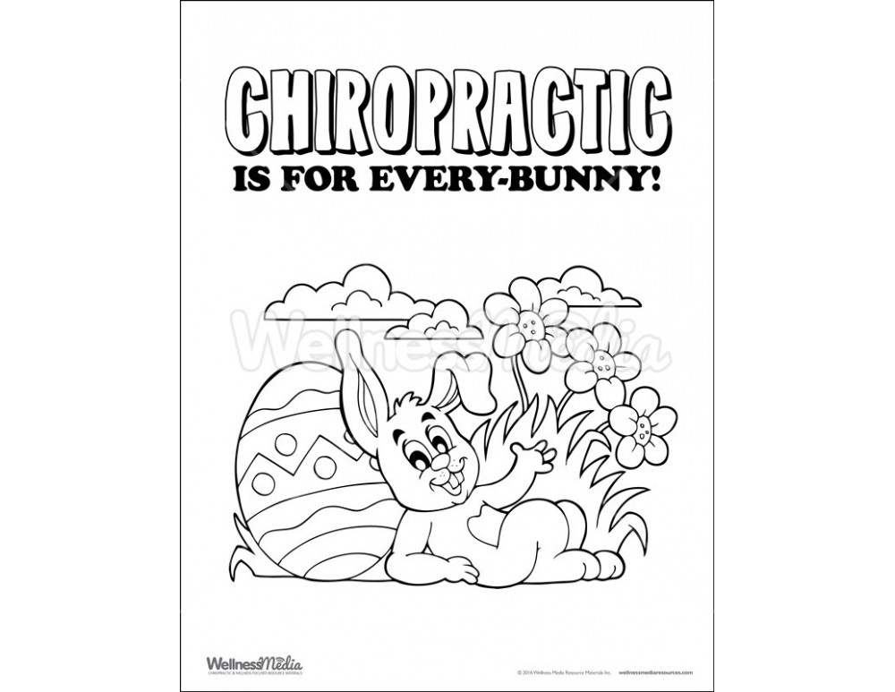 1000x773 Chiropractic Coloring Pages