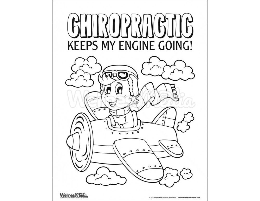 1000x773 Chiropractic Coloring Sheets