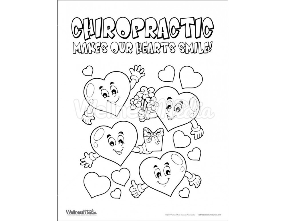 1000x773 Chiropractic Coloring Pages