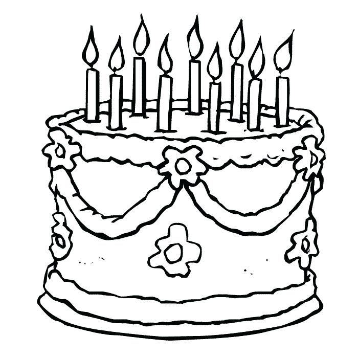 700x700 One Cherry Top Of Chocolate Cake Coloring Pagese Cherry