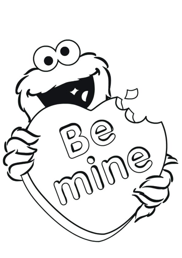 595x842 Chocolate Chip Cookies Coloring Pages 2015449